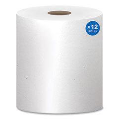 Essential Hard Roll Towels for Business, Absorbency Pockets, 1-Ply, 8